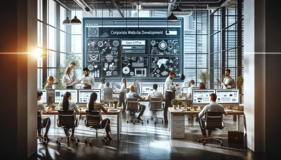 Создание корпоративного сайта